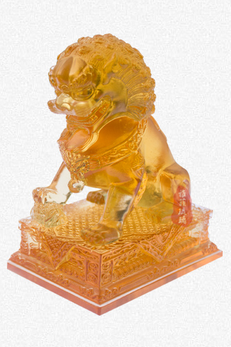 中华雄狮一对